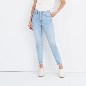 Madewell 9” high-rise skinny Jean